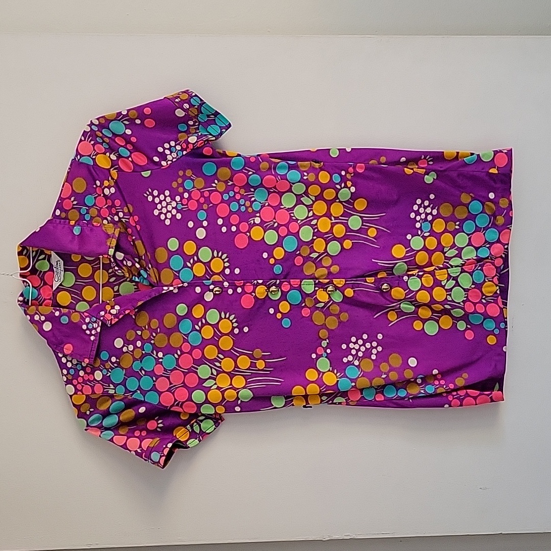 Vintage 1960s1970s Catalina Button Down Shirt Sz Xs